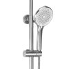 Rea Foss, set de duș cu duș manual și duș fix, oțel periat, REA-P5646
