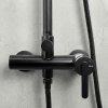 Rea Ontario, set de duș cu duș manual și cap de duș, negru mat, REA-P5712