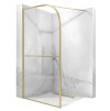 Rea Sky, Paravan de duș walk-in 120x200 cm, auriu mat, KPL-K4331