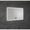 Sapho, oglindă GEMINI cu iluminare LED 100x70cm, funcții inteligente, GM100K