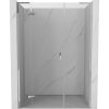 Mexen Mist-H L, ușă de duș cu 1 aripă stânga 155 cm, sticlă transparentă, profil cromat, 8A5L-155-001-01-00-L