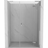 Ușă de duș Mexen Mist-H L cu 1 aripă, dreapta, 125 cm, sticlă transparentă, profil cromat, 8A5L-125-001-01-00-P