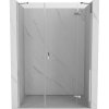 Mexen Mist-H, ușă de duș cu 1 aripă dreapta 130 cm, sticlă transparentă, profil cromat, 8A5-130-001-01-00-P