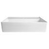 Lavoar ceramic Aqualine, CALLIS, 52x42cm, alb, NP372
