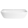 Lavoar ceramic Aqualine, FLANNY, 46x31cm, alb, NP396