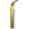 mexen borg panel prysznicowy zloty 7615 03 50
