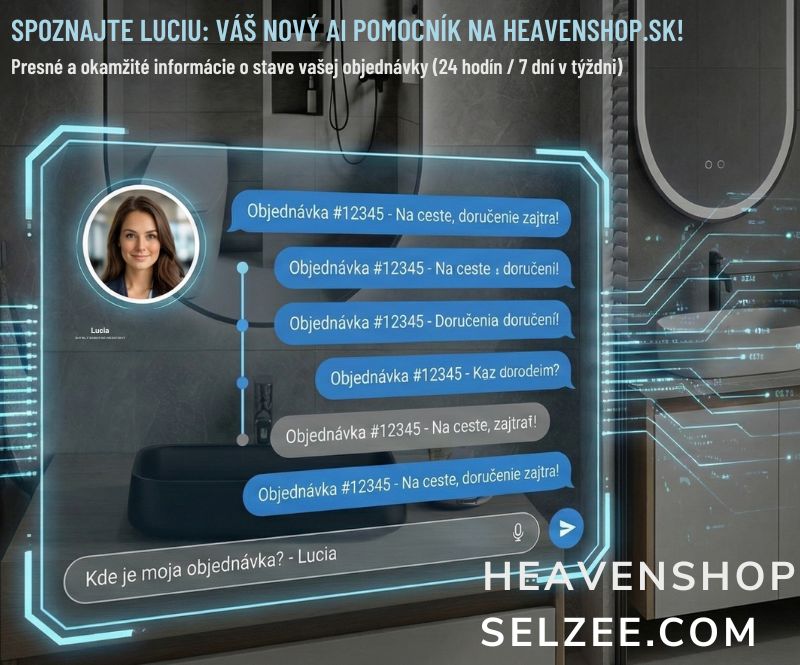 Selzee AI asistent Lucia - aktuálny stav Vašich objednávok