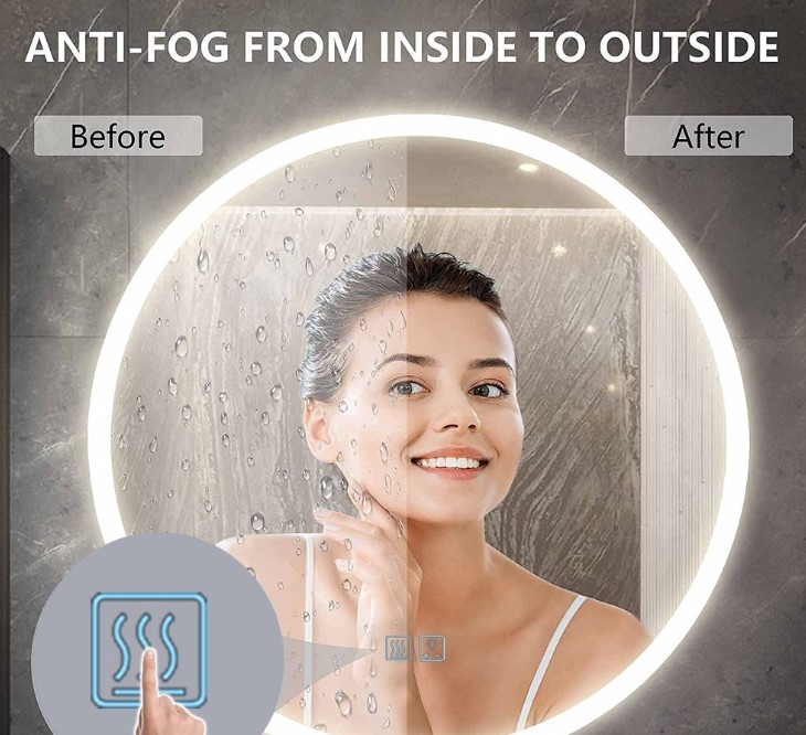 Anti-Fog vyhrievacia funkcia