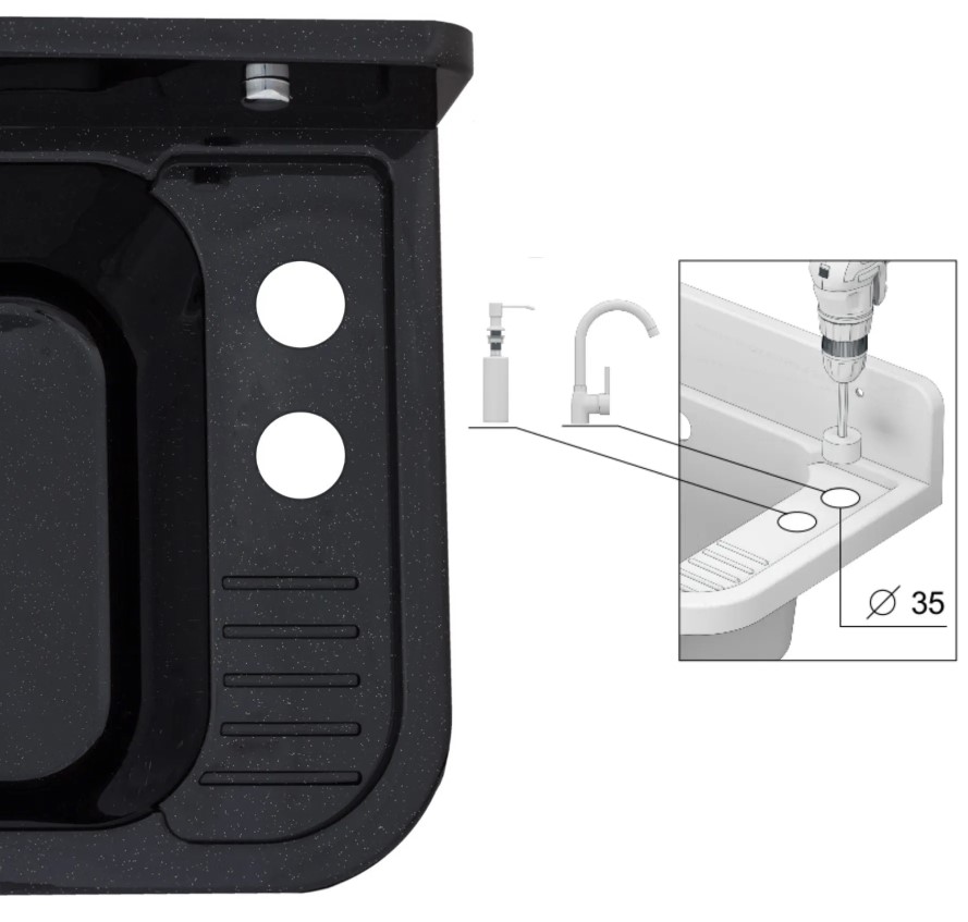 Zlew-gospodarczy-UNIVERS-SINK-CALITATE-desen-techniczny-2
