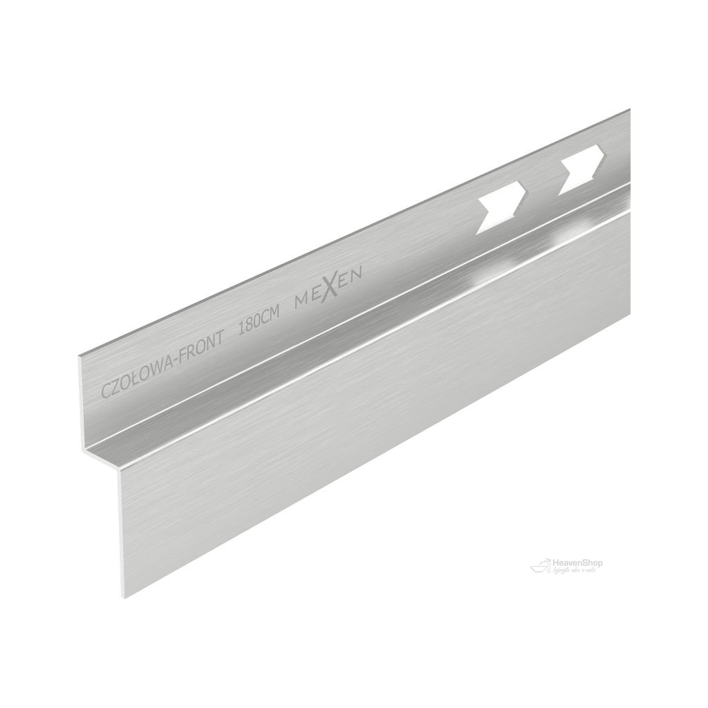 Mexen Line-B lišta 180 cm, brúsená oceľ, 181003180U