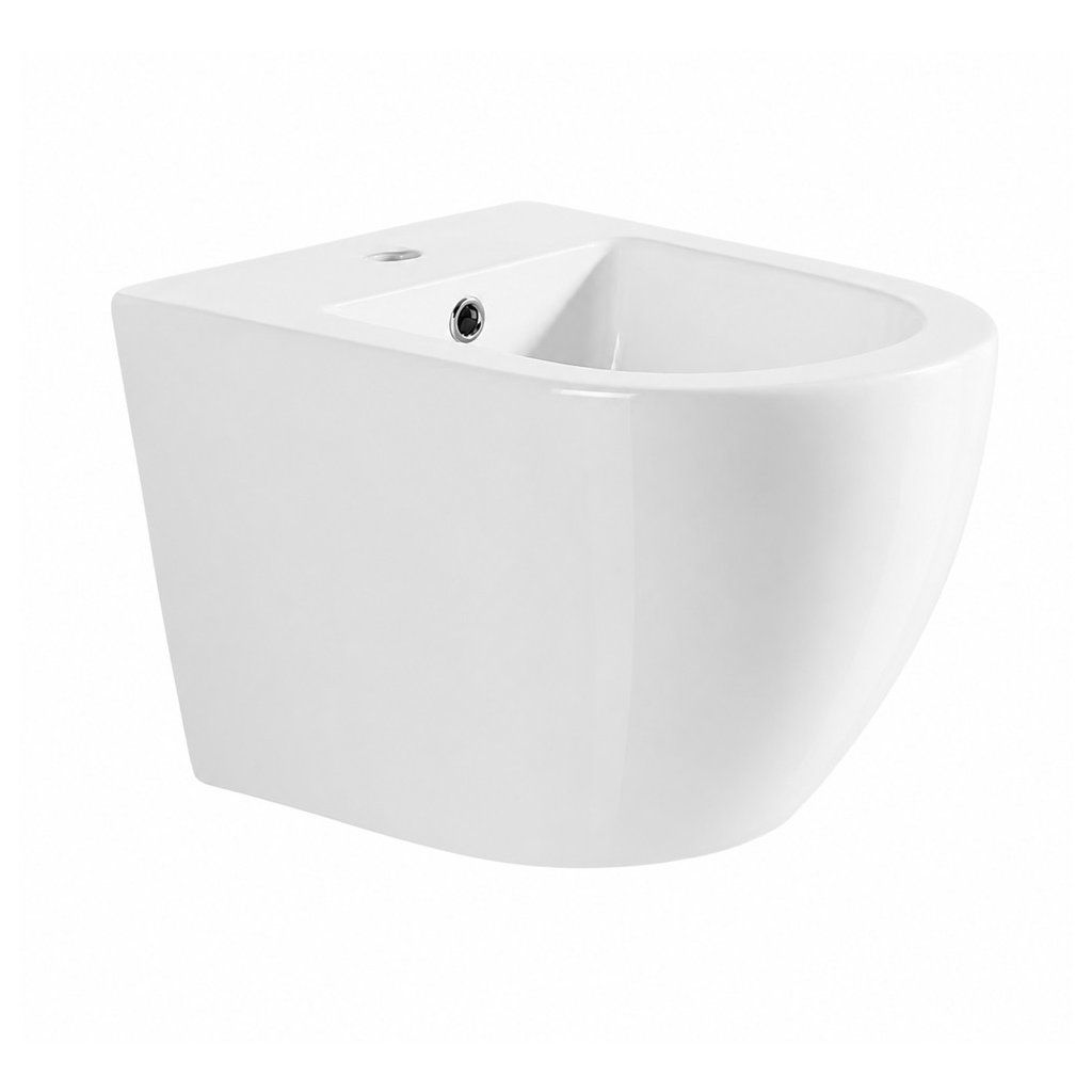 Erga Lily, závesný bidet 490 x 360 x 360 mm, biela lesklá, ERG-V03-LILY-BD-WH