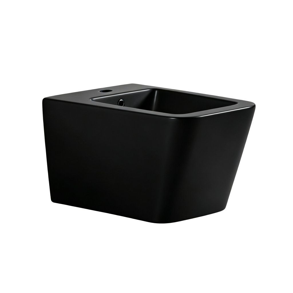Erga Mery, závesný bidet 520 x 360 x 300 mm, čierna matná, ERG-V03-MERY-BD-BK