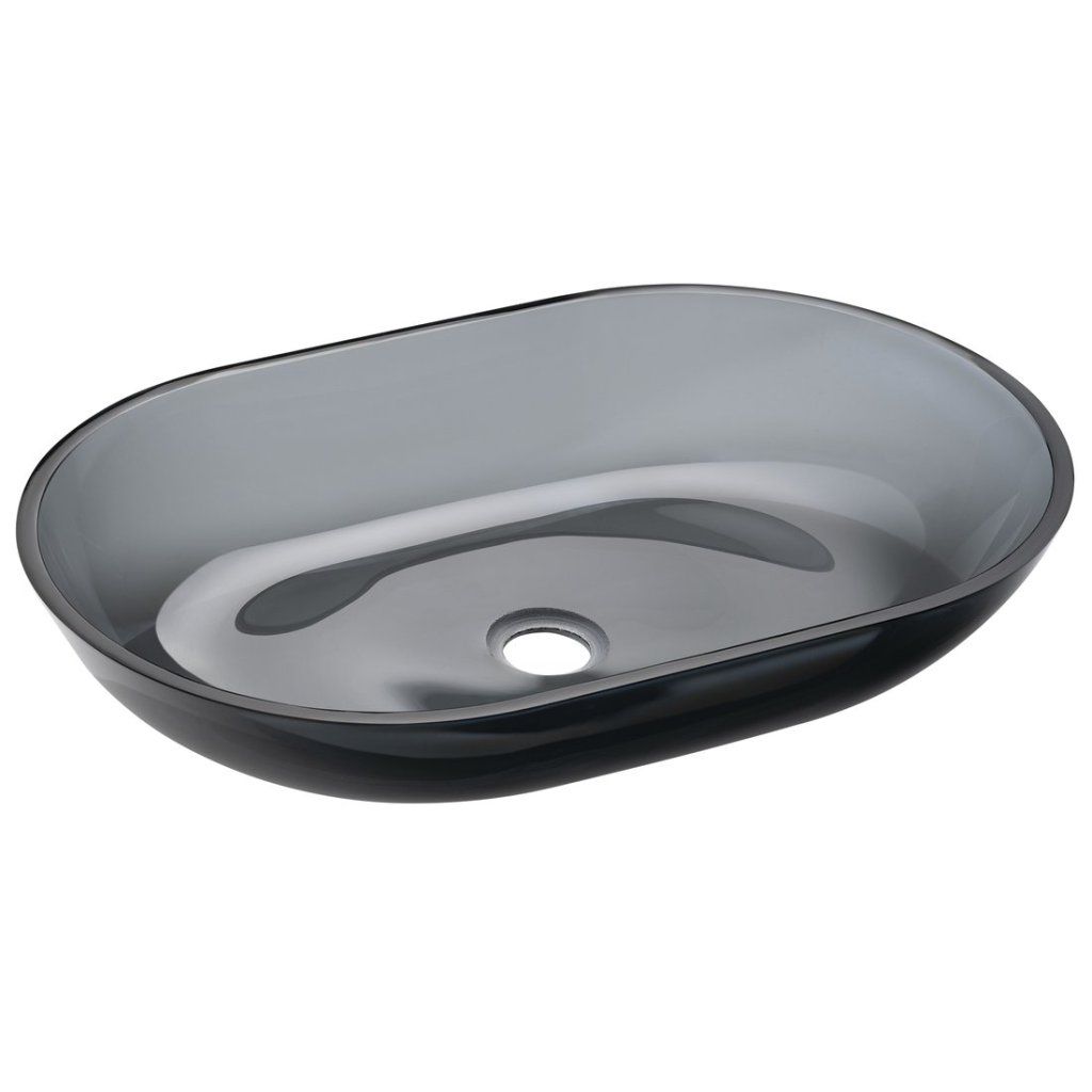 Lavoar din sticlă Sapho Scalo TY318B negru