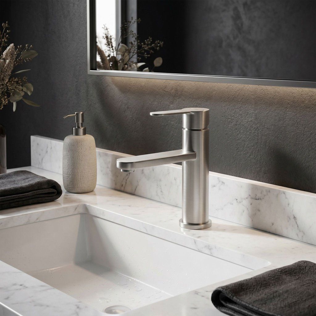 Povrchová úprava Brushed Nickel (PVD)