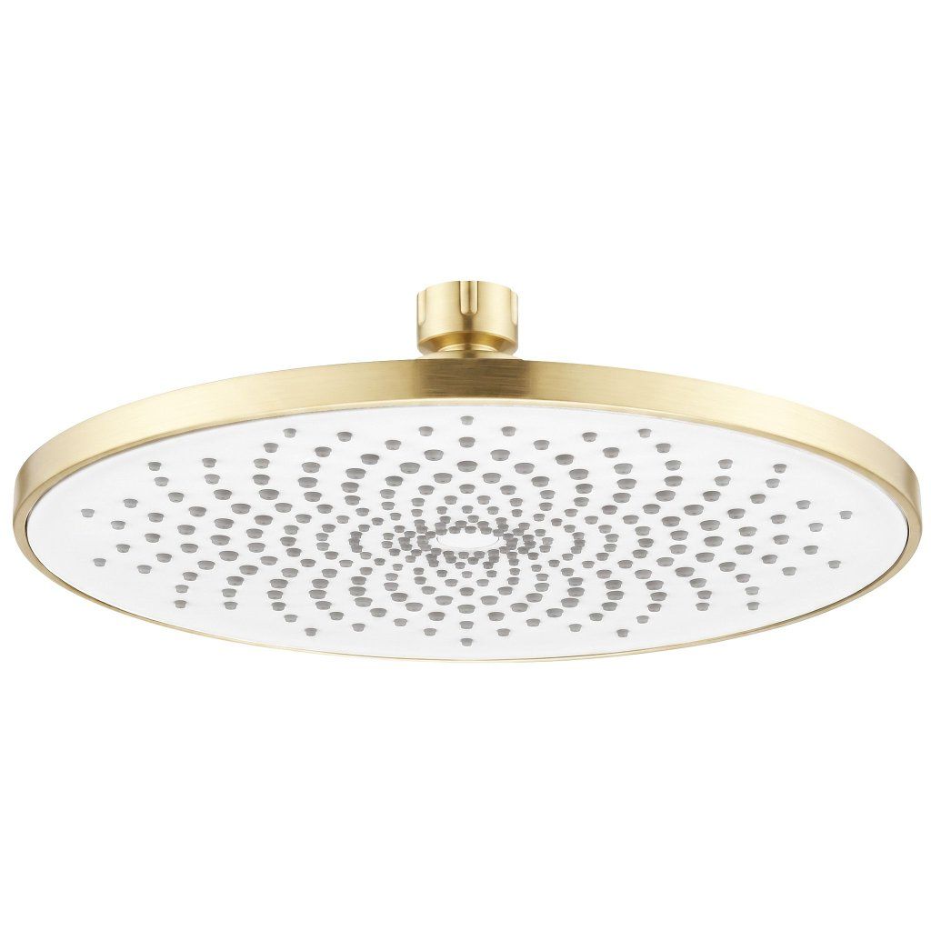 Rea JS-021, okrúhla dažďová sprchová hlavica, Ø 22,5 cm, zlatá matná, REA-P0391 – detail vyhotovenia