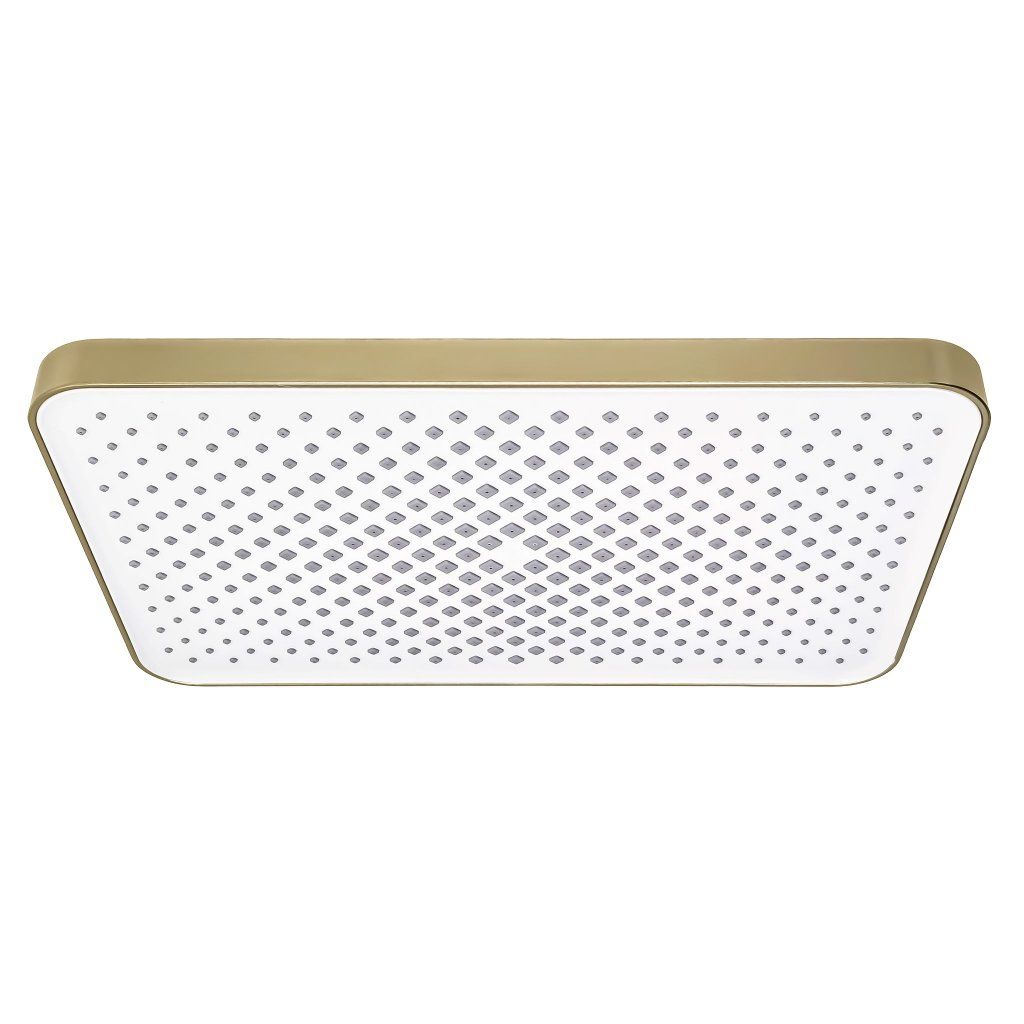 Rea JS-032, obdĺžniková dažďová sprchová hlavica, 38 × 21 cm, zlatá matná, REA-P0396