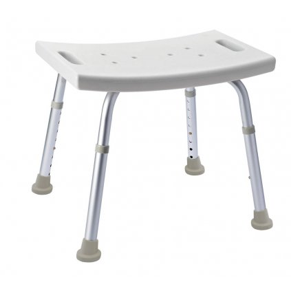 Ridder, Kúpeľňová stolička, nastavitelná výška, biela, A00601101