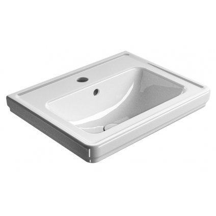 GSI, CLASSIC keramické umývadlo 60x46 cm, biela ExtraGlaze, 8731111