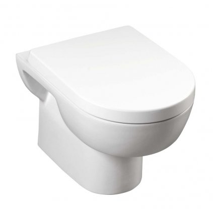 Aqualine, MODIS závesná WC misa, 36x52 cm, biela, MD001