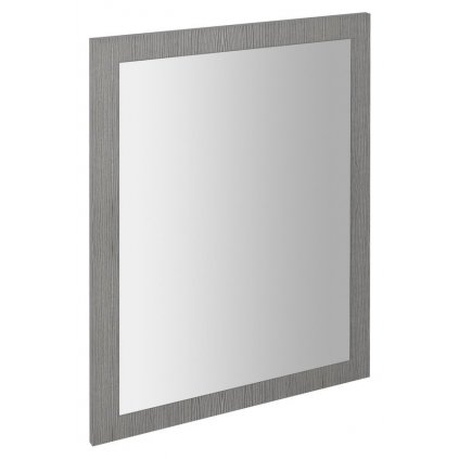 Sapho, NIROX zrkadlo v ráme 600x800x28mm, dub strieborný (LA610), NX608-1111