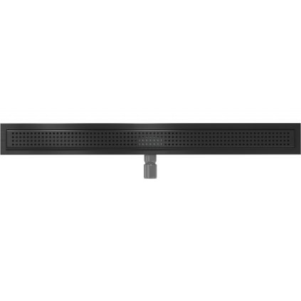 Mexen Flat M08 nerezový sprchový žľab 90 cm, čierna, 1725090-15