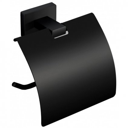 Rea príslušenstvo, držiak toaletného papiera OSTE 05, čierna matná, REA-80045