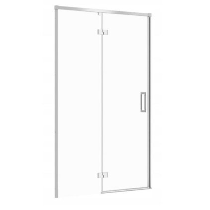 Cersanit Larga, krídlové dvere do otvoru 120x195cm, ľavé prevedenie, 6mm číre sklo, chrómový profil, S932-122