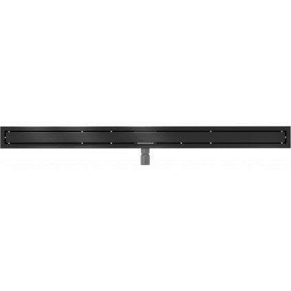 Mexen Flat nerezový sprchový žľab 140 cm vzor M13, 2v1, čierna, 1710140
