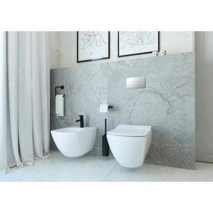 1711 bidet anemon bialy wiszacy