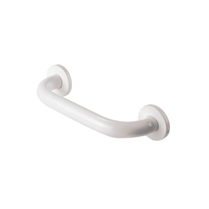 2191 vital uchwyt stalowy bialy przyscienny 300 mm