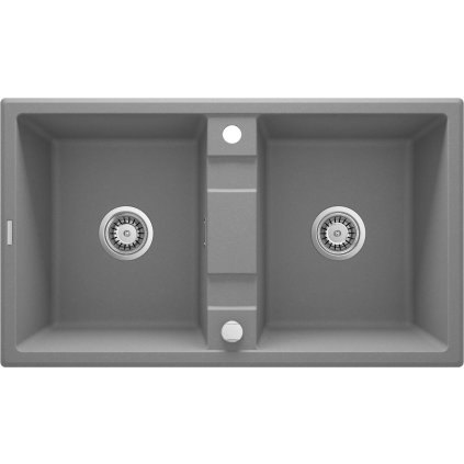 3664 2 zlew eridan szary met granit 2k b o 860x500x220 3 5 osprzet space saver lux