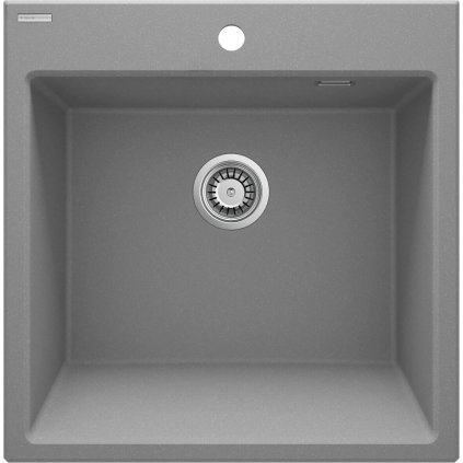 3718 zlew eridan farmerski szary metalik granit 1k 600x610x214 3 5 osprzet space saver lux nowosc