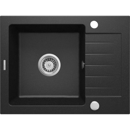 3973 zlew zorba grafit metalik granit 1k z ko 580x440x164 3 5 osprzet space saver