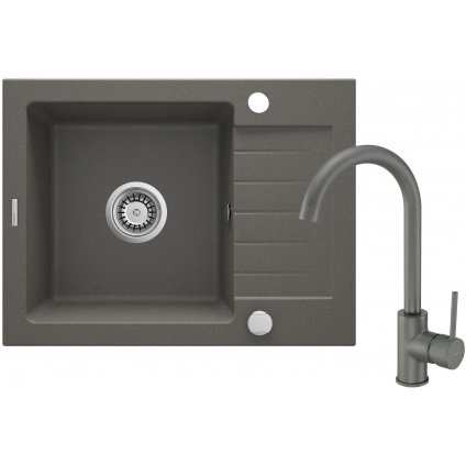 4051 zlew zorba antracyt granit 1k z ko 580x440x164 3 5 osprzet space saver bateria nemezja z wylewka u