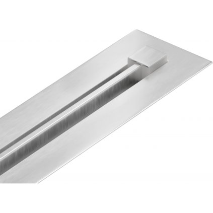 Mexen Flat Super Slim, super tenký odtokový žľab s 360° rotačným sifónom 90 cm, nerez, 1051090