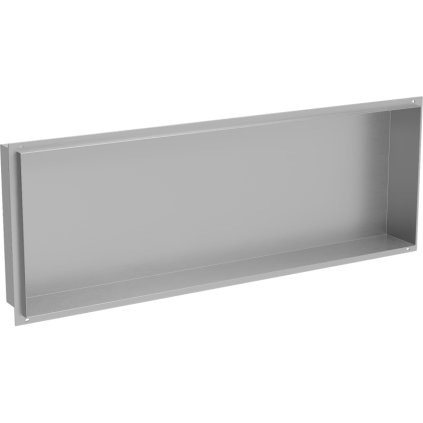 Mexen X-Wall-NR, polička na zapustenie pod obklad bez goliera 90 x 30 cm, oceľová, 1911903010