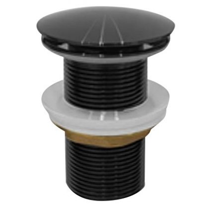 Sapho, AURUM umývadlová výpust 5/4", click-clack, antracit, ND-AU100
