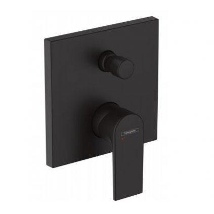 Hansgrohe Vernis Saphe, podomietková vaňová/sprchová batéria, 2-výstupová, čierna matná, HAN-71468670