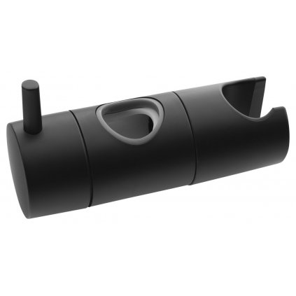 Sapho, Držiak pre sprchovú tyč 23mm, ABS/čierny, NDKJ639