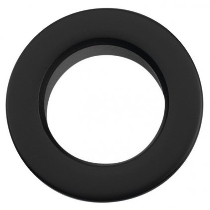 Sapho, plastová krytka prepadu umývadla, 32mm, čierna, 103100000134
