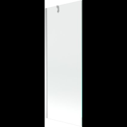 Mexen Next, vaňová zástena 1-krídlová 70 x 150 cm, fixné krídlo, 6 mm číre sklo, chrómový profil, 895-070-000-00-00-01
