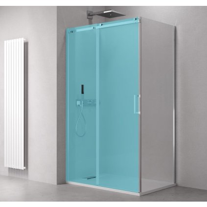 Polysan, THRON LINE bočná stena, 800 mm, číre sklo, TL3080