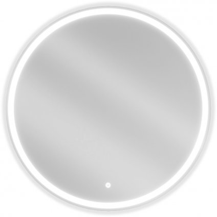 Mexen Gobi, LED okrúhle kúpeľňové zrkadlo s podsvietením 80 cm, 6000K, ochrana proti zahmlievaniu, 9801-080-080-611-00