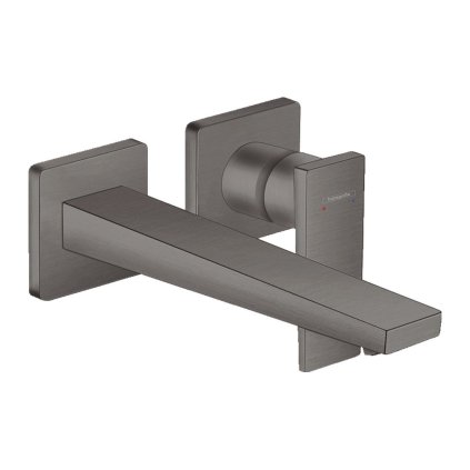 Hansgrohe Metropol, umývadlová batéria pod omietku 225 mm, 2-otvorová inštalácia, kefovaný čieny chrómová, HAN-32526340
