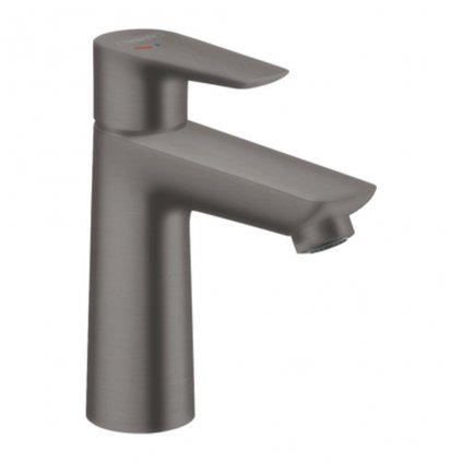 Hansgrohe Talis E, umývadlová batéria 110 bez odtokovej súpravy, CoolStart, kefovaná čierna chrómová, HAN-71714340