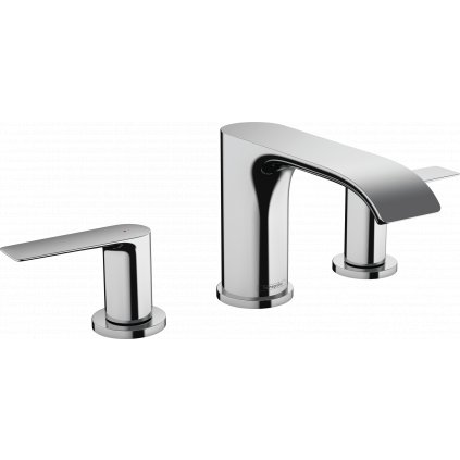 Hansgrohe Vivenis, umývadlová batéria s výpustom, 3-otvorová inštalácia, EcoSmart, chrómová, 75033000