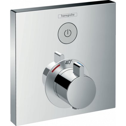 Hansgrohe Shower Select, termostatická sprchová batéria pod omietku, chrómová, 15762000