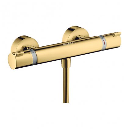 Hansgrohe Ecostat Comfort, termostatická sprchová batéria, zlatá lesklá, HAN-13116990
