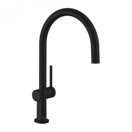 Hansgrohe M54, drezová batéria Talis 220, s uzatváracím ventilom na spotrebič, čierna matná, HAN-72805670