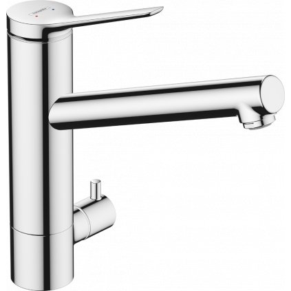 Hansgrohe Zesis M33, drezová batéria 200, uzatvárací ventil spotrebiča, CoolStart, chrómová, 74807000